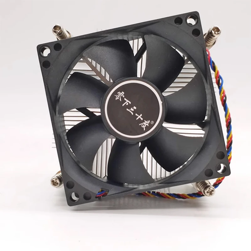 X99主板至强cpu1366散热器静音4线温控2011风扇X58零下三十度降温