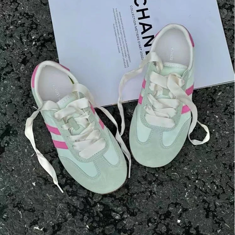 薄荷曼波~新的神仙配色芭蕾德训鞋啊！！795-15