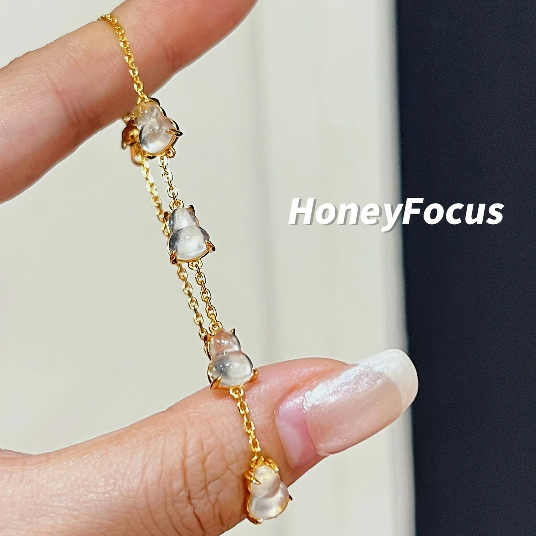 小葫芦手链 金色简约轻奢款百搭手链 #8902