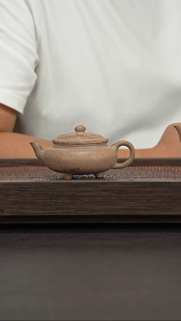【闪购商品】紫砂茶壶六拼岩中泥  大彬如意