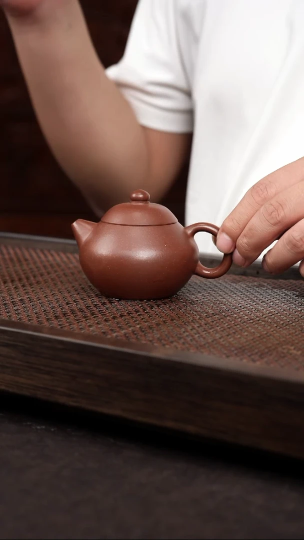 【闪购商品】紫砂茶壶底槽清文旦