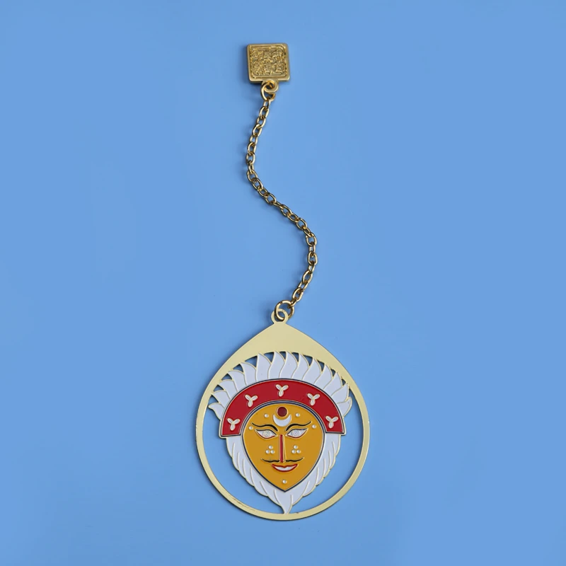 布达拉宫五色面具黄色便签创意学生可爱设计小巧精美藏式