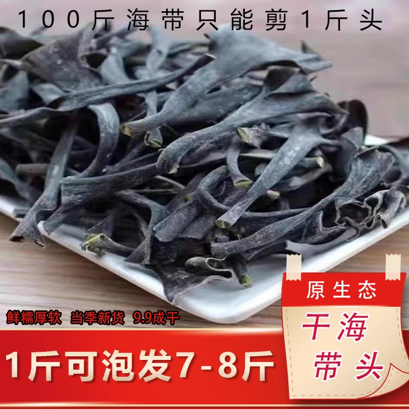霞浦特产日晒干海带头高泡发煲汤凉拌优质海带根厚干净鲜嫩厚实
