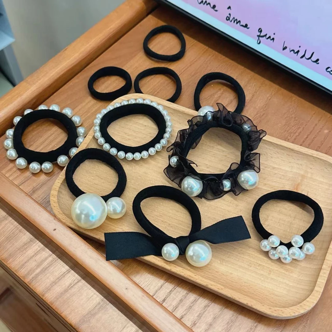 小香风发圈头绳皮筋扎头发发绳