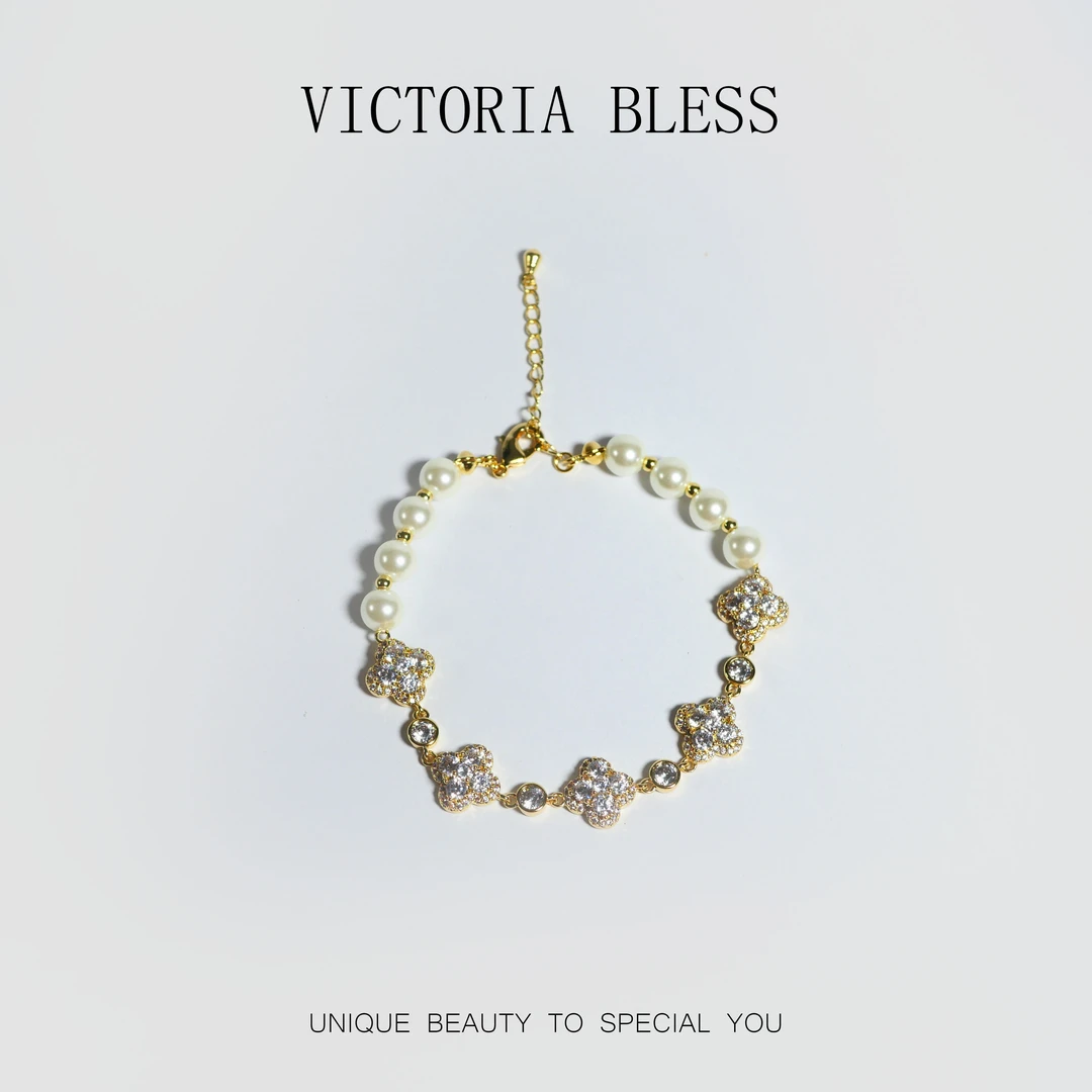 BS003手工气质轻奢时尚百搭小众简约精致手链