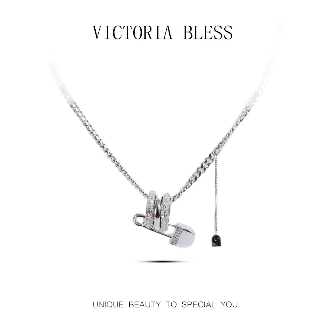 JX035百搭简约时尚小众坠链ins个性项链