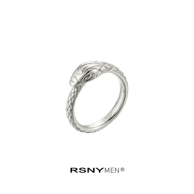 RSNY 铜合金戒指 【钱正昊/杜天宇同款】RSNY蛇形戒指素款#976