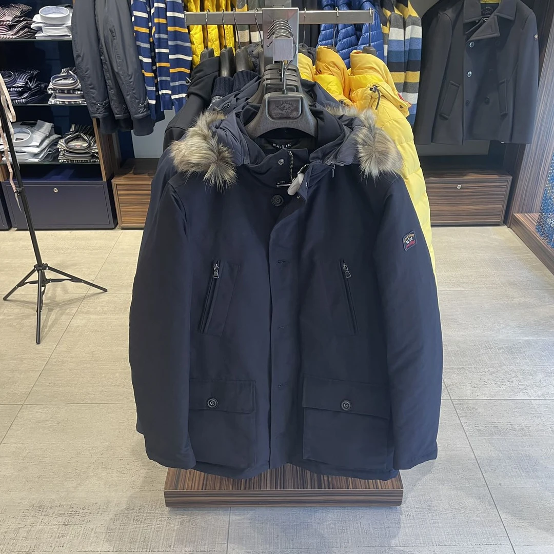 保鲨 不退换 男款藏青色台风户外厚款外套  下单联系客服