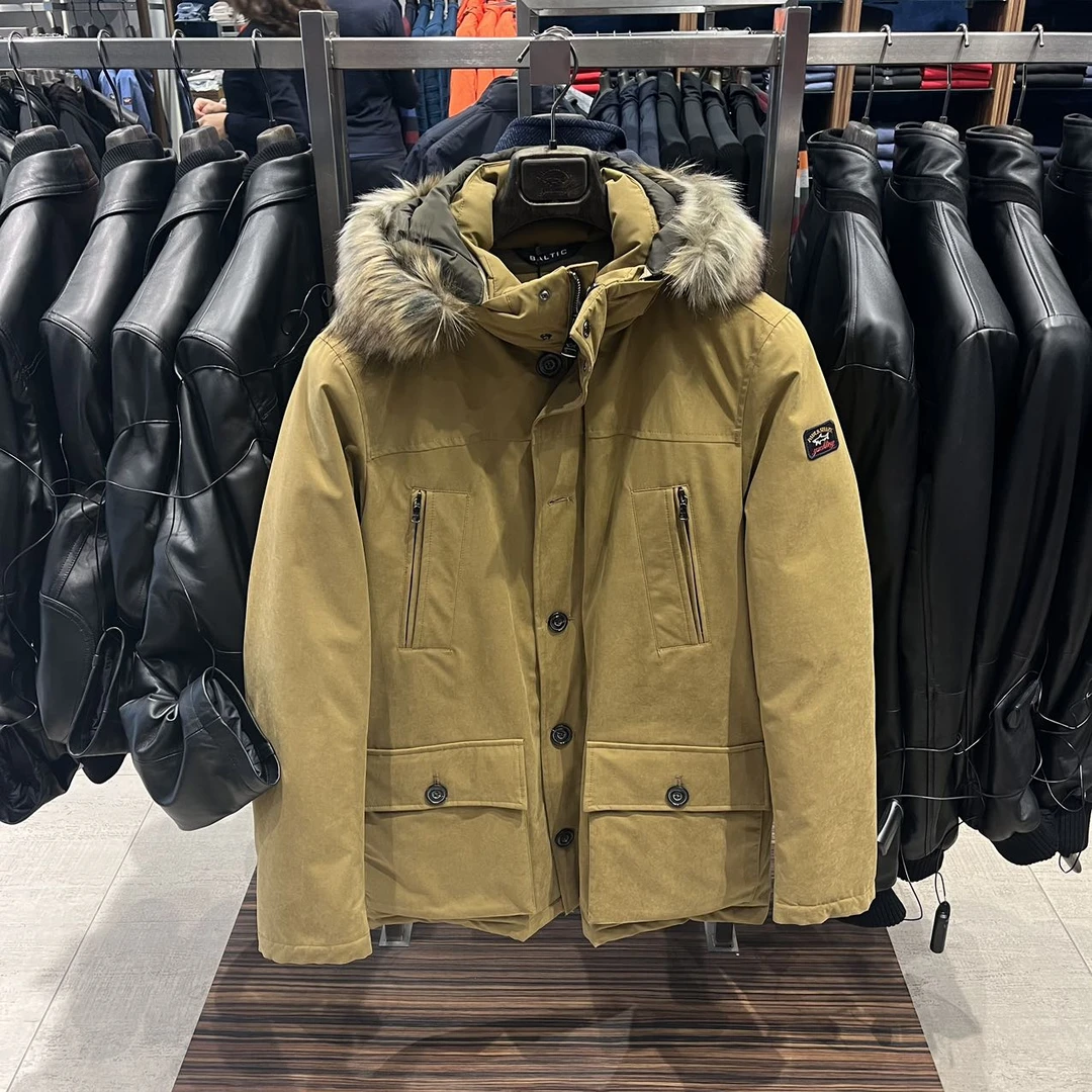 保鲨 不退换 男款台风长款棉服  下单联系客服