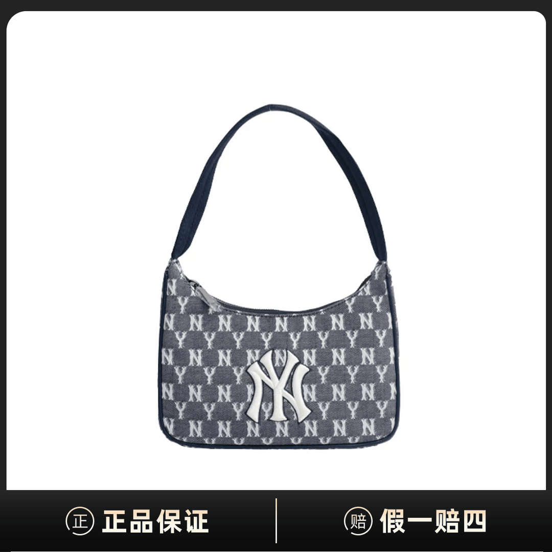 全新未使用 MLB Monogram 腋下包麻将包手提包DF00063