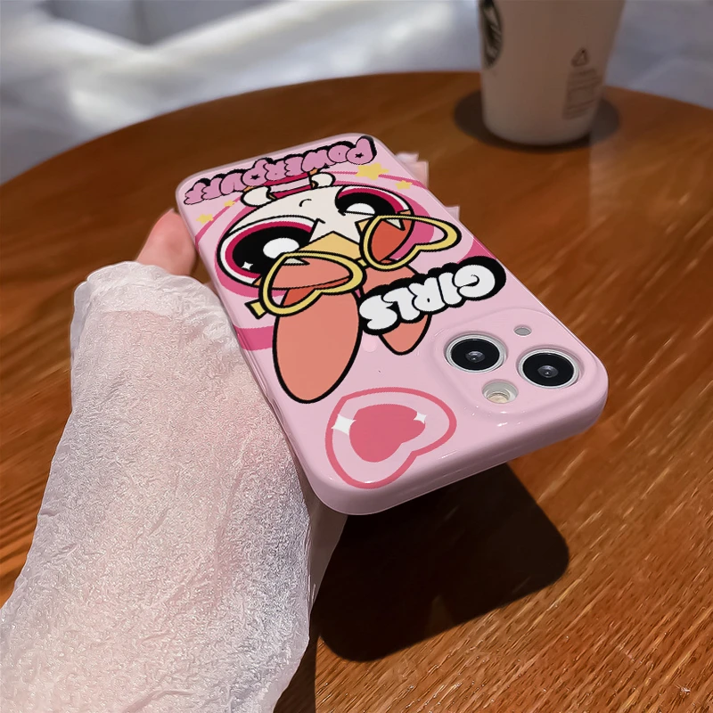 飞天小女警菲林壳适用苹果13promax手机壳iphone11女14防摔12硬壳
