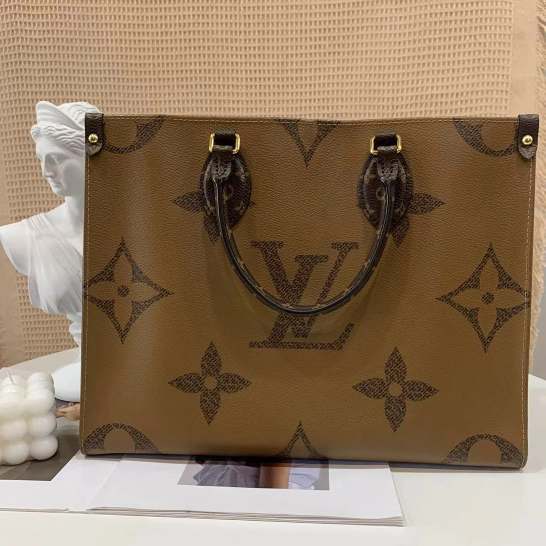 99新 LouisVuitton/路易威登  onthego中号手提包/公价24000/严选