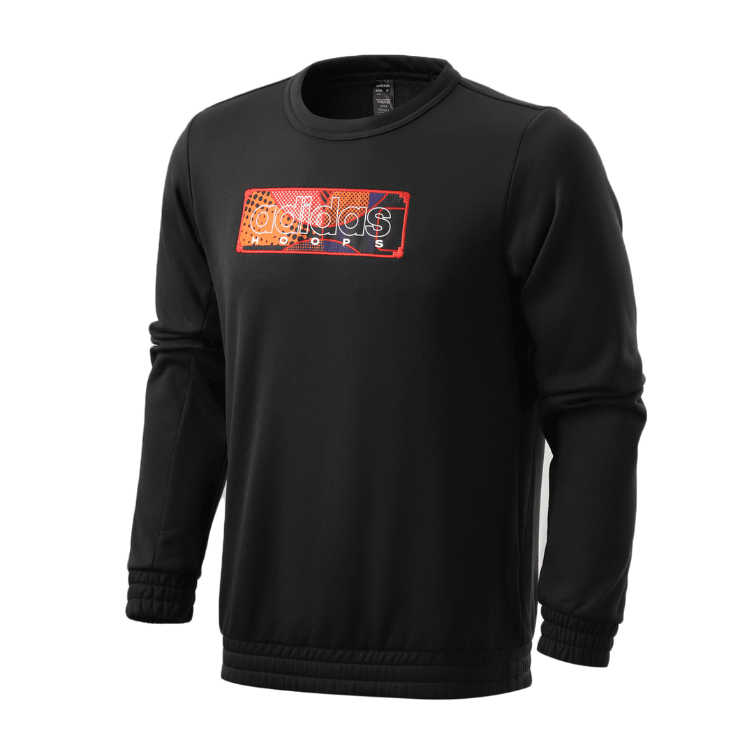 【加绒】Adidas阿迪达斯男装春季运动服圆领卫衣GQ2833