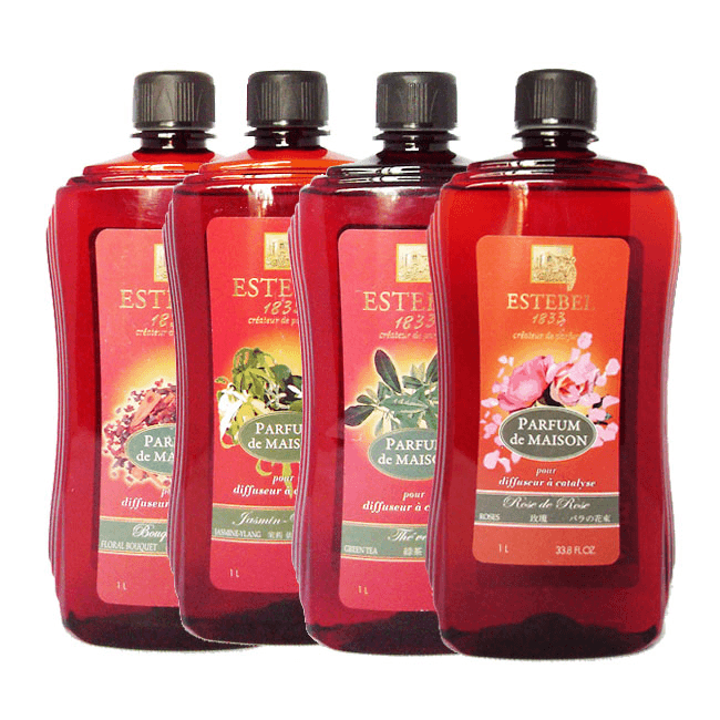 estebel香薰精油 法国EB精油去甲醛DCHL尤加利薰衣草玫瑰1L精油