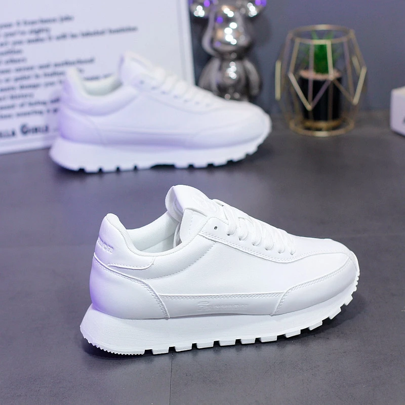 秋季新款男鞋韩版情侣阿甘鞋百搭休闲鞋厚底学生运动鞋小白鞋潮鞋