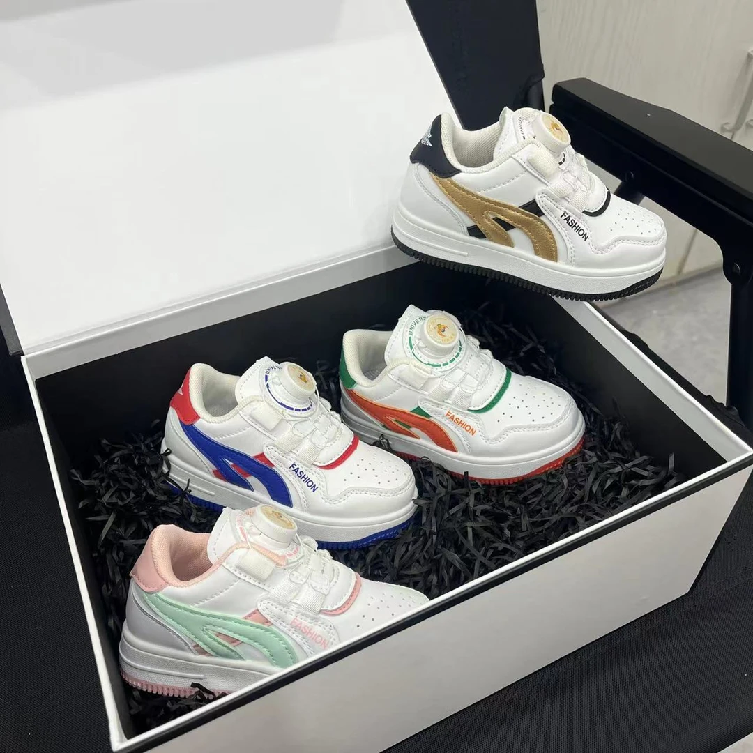 儿童四季款休闲防水防滑板鞋186-1码26-37