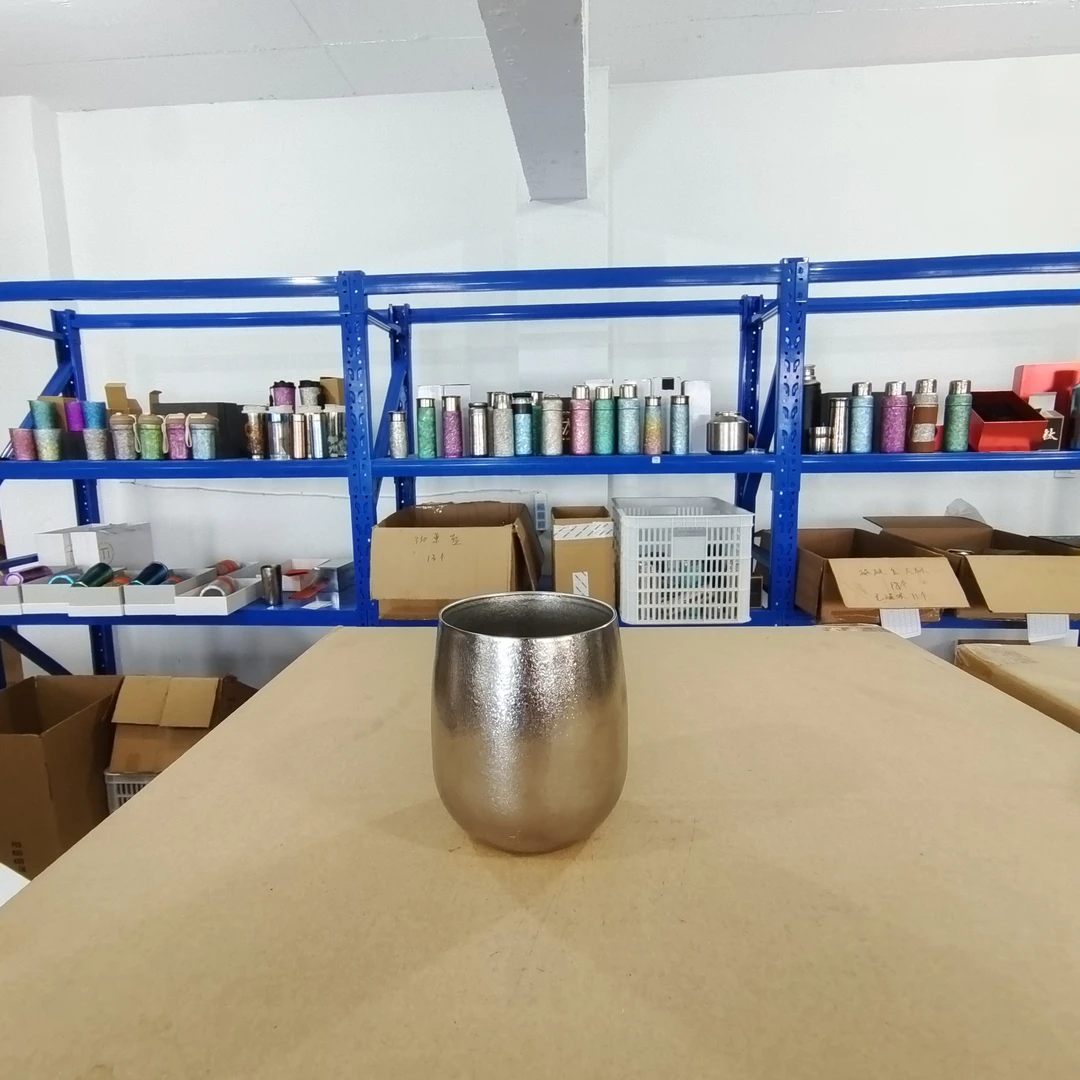 【原装正品】240ml内外双层纯钛高端银色蛋杯