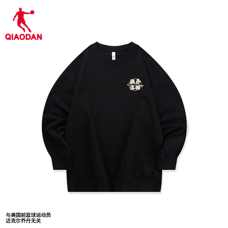 中国乔丹运动针织上衣男女同款2024新款卫衣舒适XWD43241911Raaa