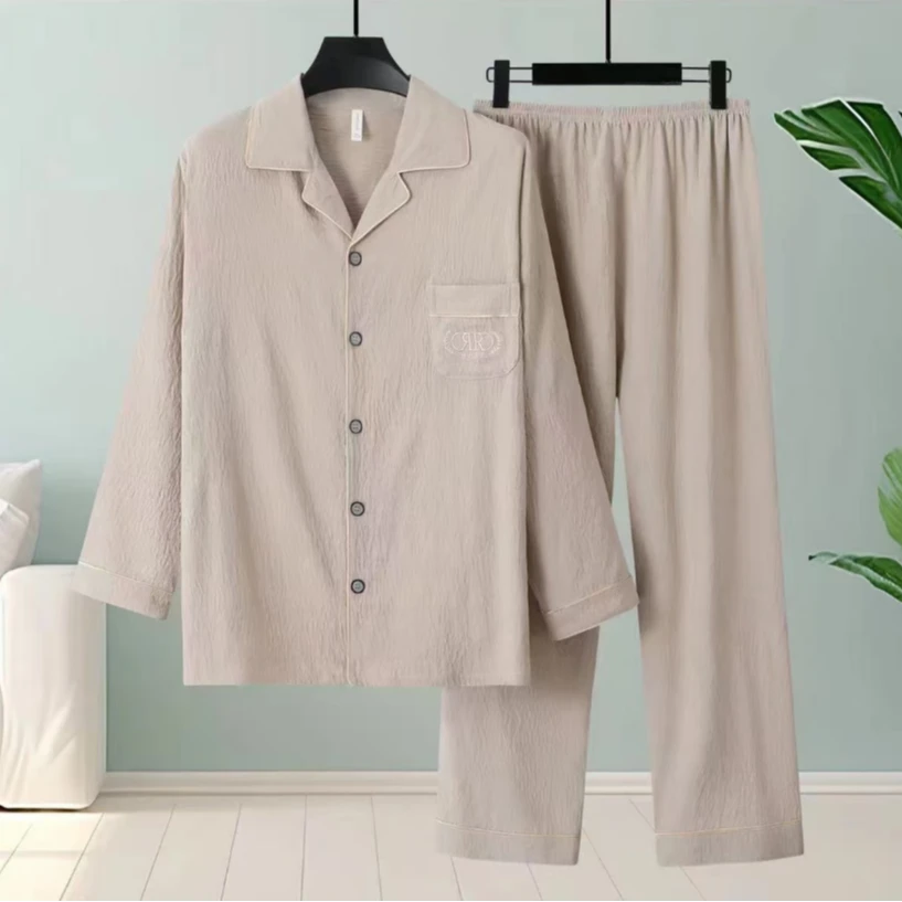 【900-950】高品质库睡衣家居服秋冬睡袍男睡衣情侣睡衣可外穿休闲