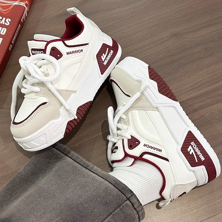 回力厚底小白鞋女2025秋冬新款加绒学生百搭休闲鞋女厚底增高板鞋