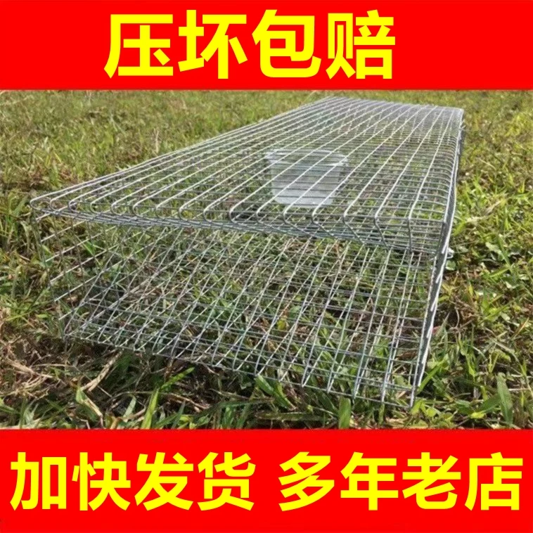 新款加厚双门笼铁丝笼养蛇笼子保护蛇箱长虫笼户外笼中笼防锈手工