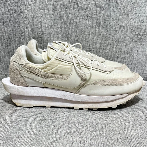 44码 Nike LDWaffle 华夫鞋 Sacai联名/尼龙白 公价3059 二手