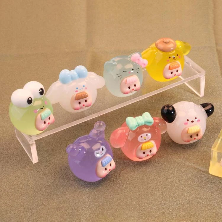 三丽鸥系列大头多妹DIY树脂摆件