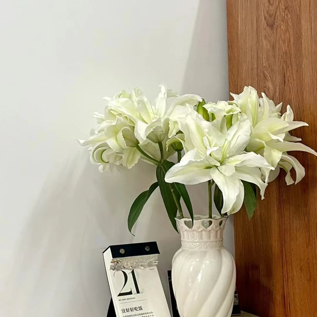 【陶花源|白天使重瓣百合】(10%损耗不售后) 拒收不售后零下拍保温