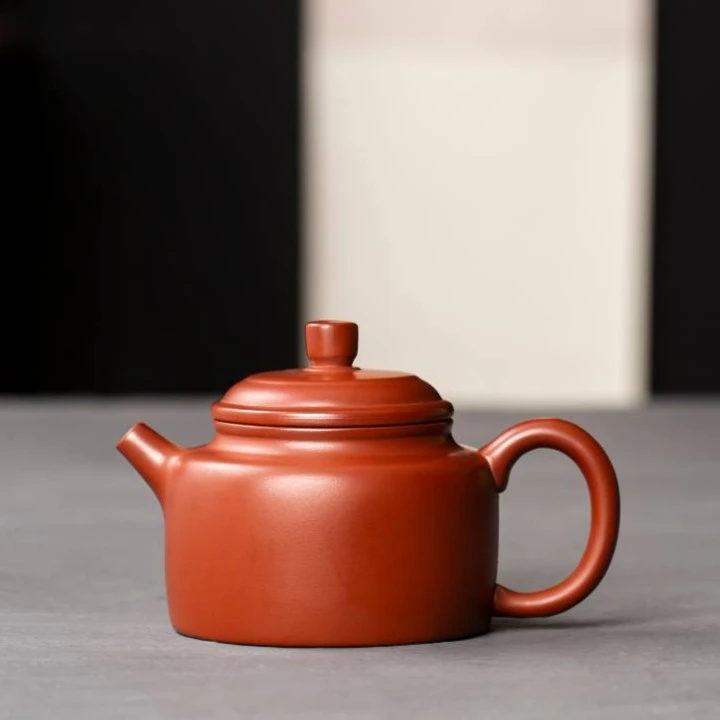 宜兴原矿紫砂手工泡茶壶大红袍德钟壶家用功夫茶具套装大容量中式