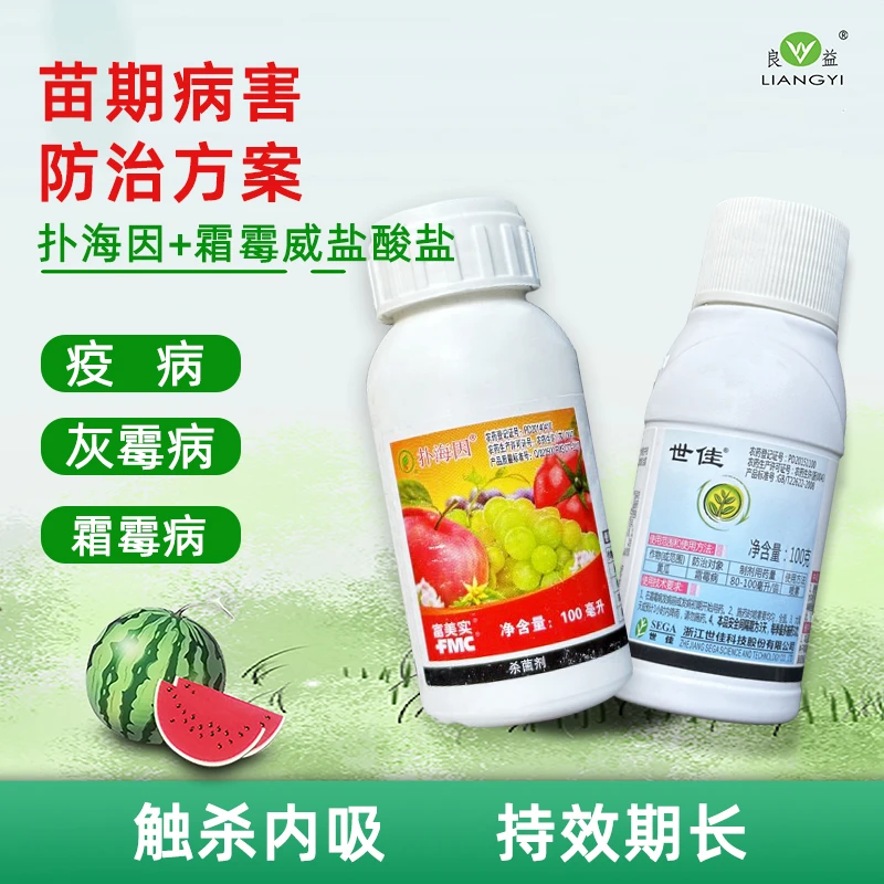 世佳霜霉威扑海因异菌脲苗期防病套餐疫病霜霉病套餐