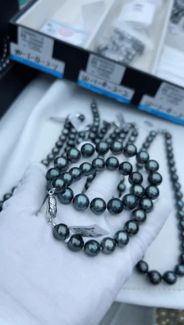 【闪购商品】海水珍珠项链未镶嵌wd045wd043大溪地11-13