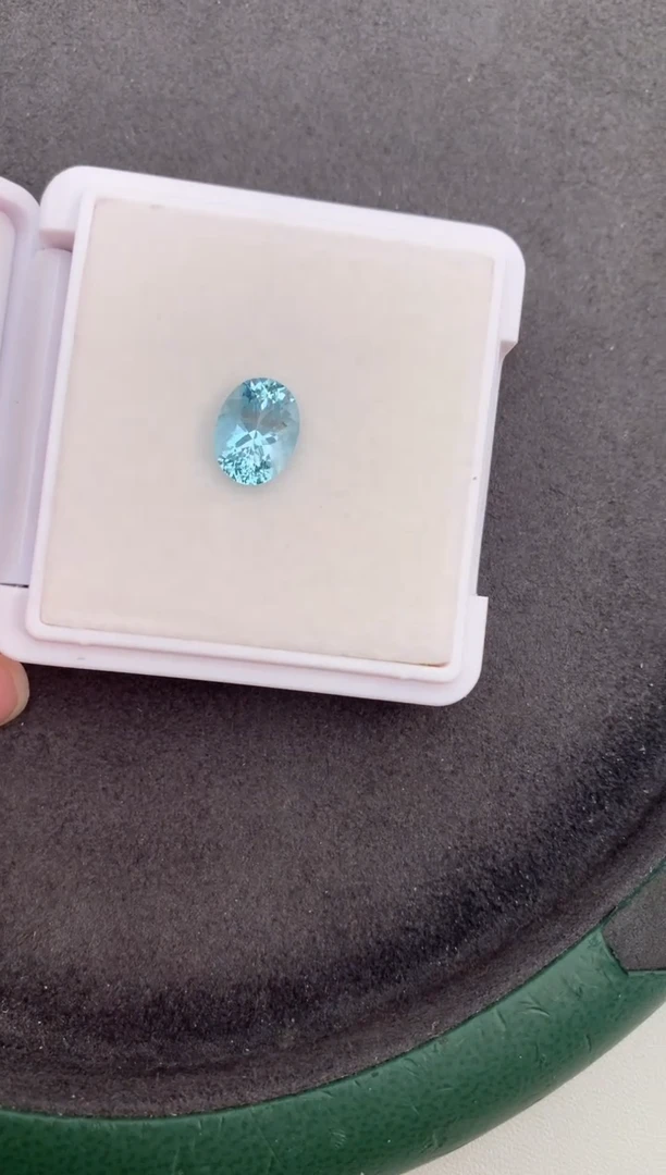 【闪购商品】海蓝宝石裸石未镶嵌3.3ct海蓝宝