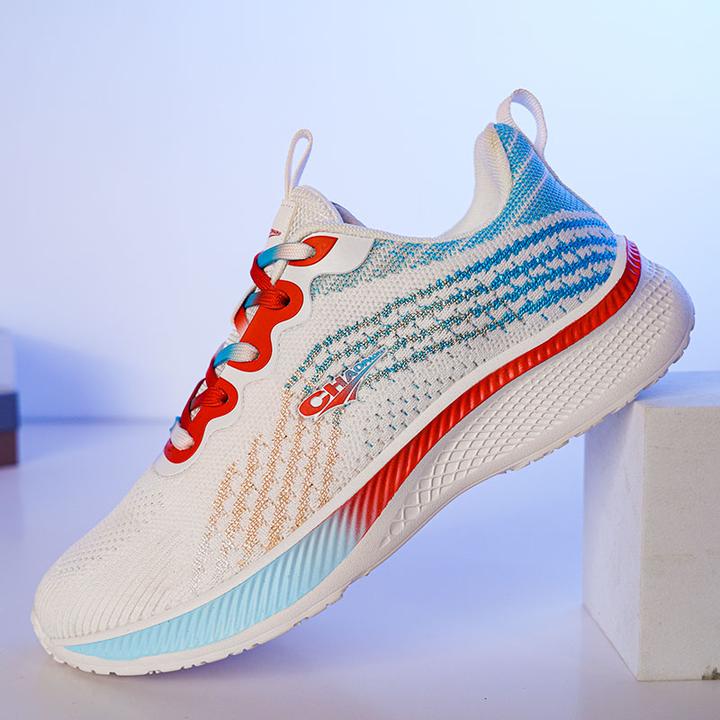 超跑人夏季新款男士慢跑鞋网面透气舒适轻便时尚缓震男子运动鞋