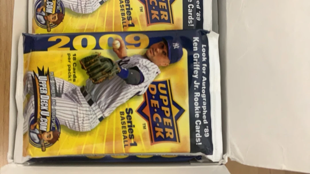 UD 棒球球星卡 MLB 博乔老爷子 2包