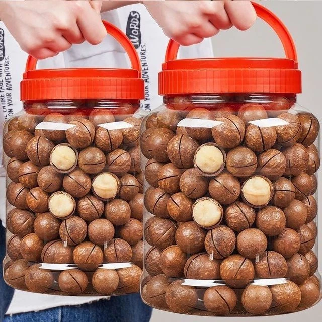 夏威夷果奶油味年货零食坚果颗粒罐装原味饱满奶香味精选7g香甜圆