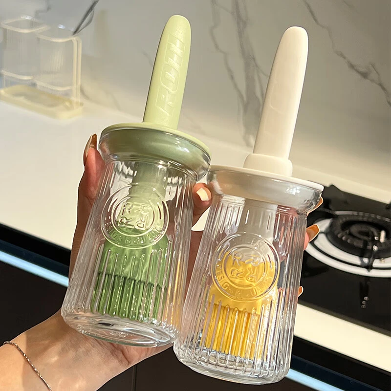 硅胶油刷家用一体油刷瓶厨房烘焙烙饼户外便携烧烤耐高温抹油刷子
