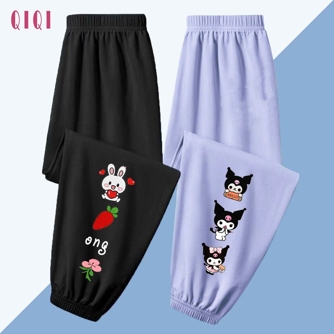 宝宝冰丝薄款防蚊裤婴儿长裤子夏装防蚊裤儿童男童女宝宝休闲小童