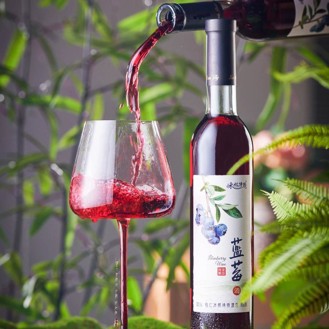 冰枫诗扬蓝莓酒 500ml*2瓶