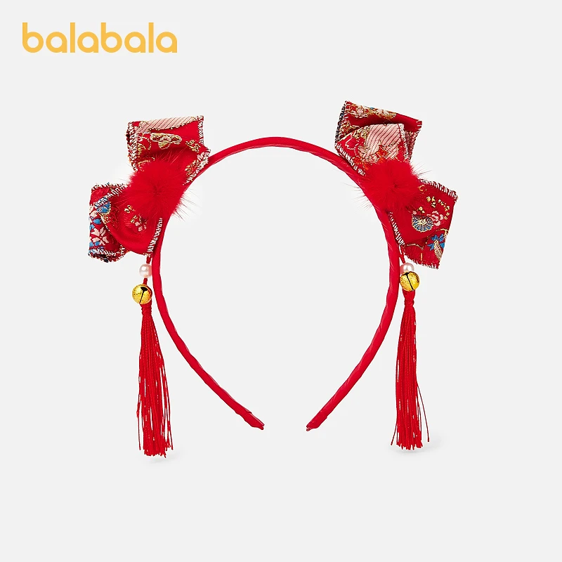 巴拉巴拉发饰新年发箍国风头饰甜美网红头箍喜庆208924174001