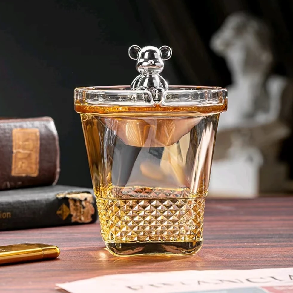 K396创意烟灰缸高颜值客厅卧室精致摆件