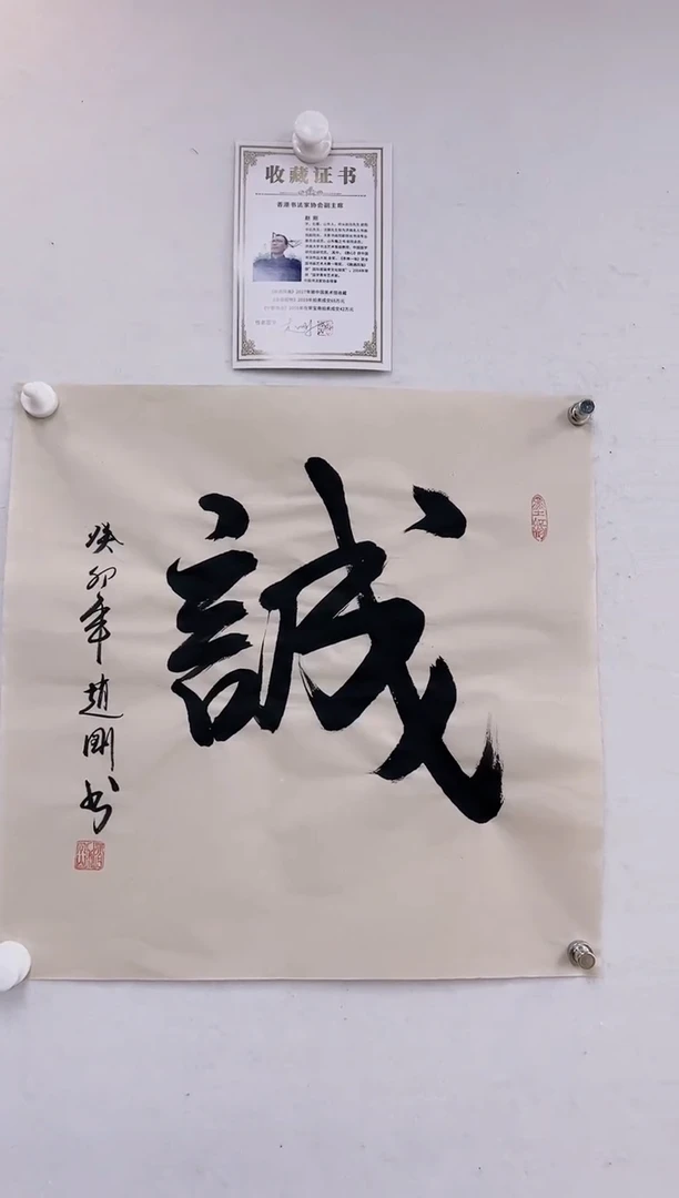【闪购商品】书法赵刚诚
