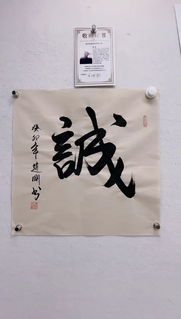 【闪购商品】书法赵刚诚