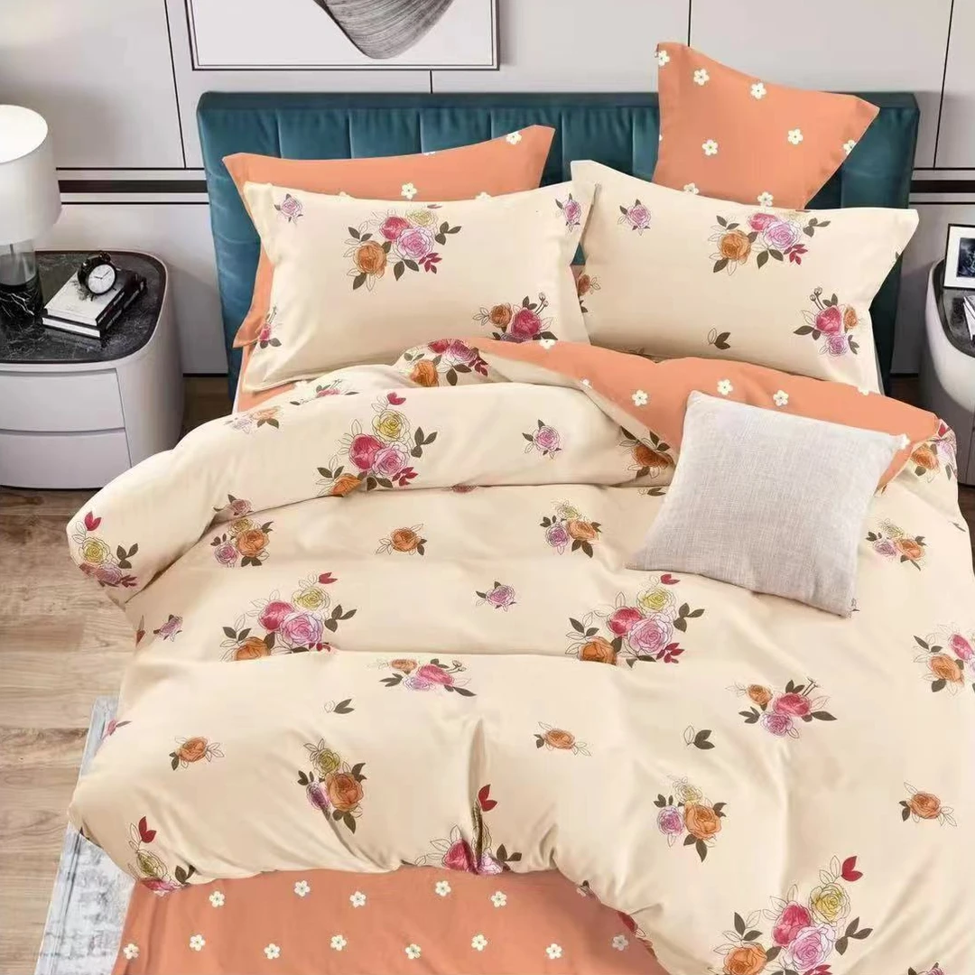 【香漫花期】单人被套加厚高支高密长绒厚棉亲肤软腻（1.5米*2米）