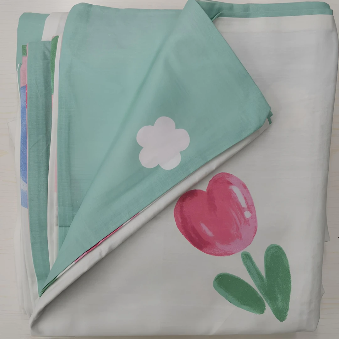 【魔法少女AB版被套】全棉100棉斜纹绵软细腻透气纯棉被套（±5cm）