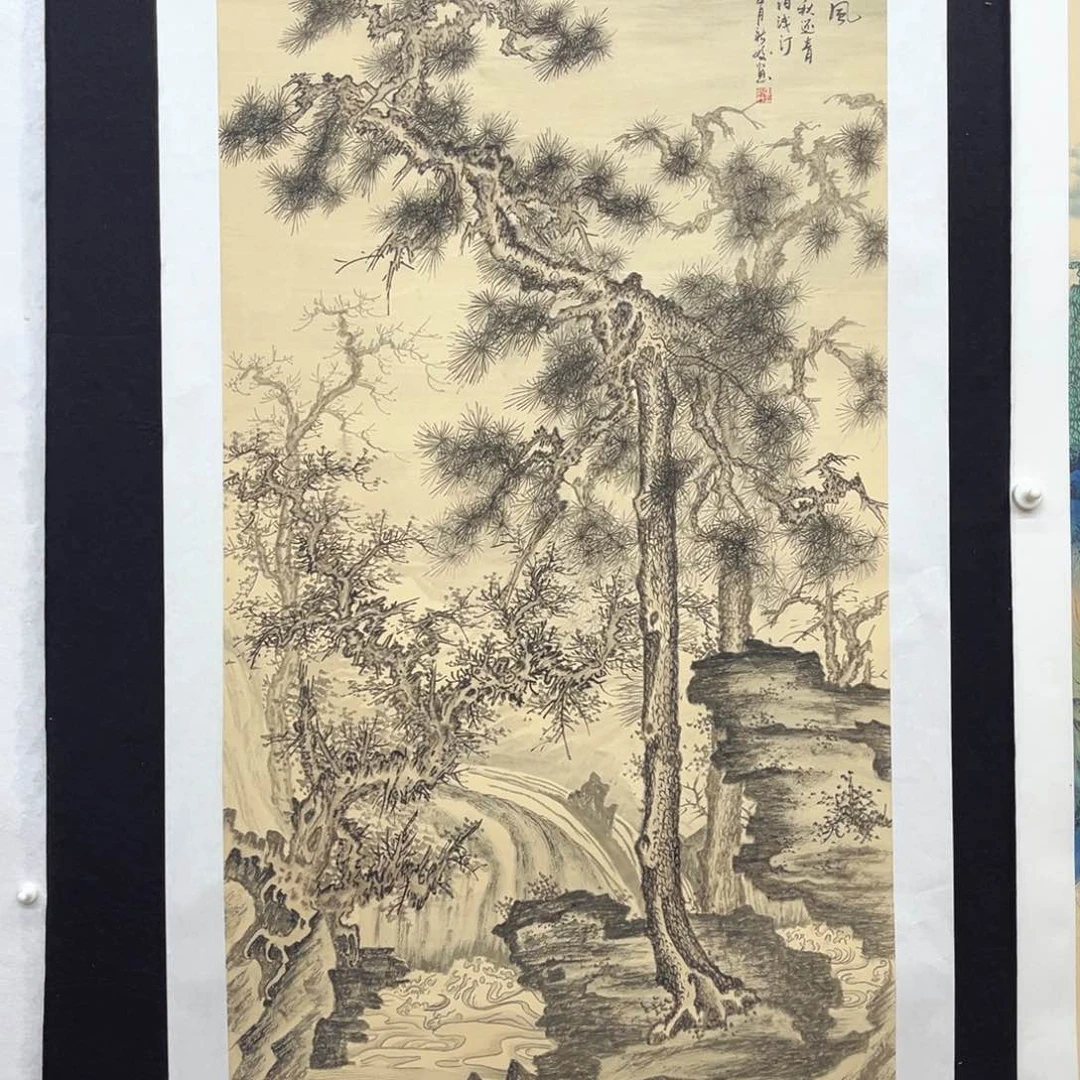 绘画广****）手绘国画山水精品