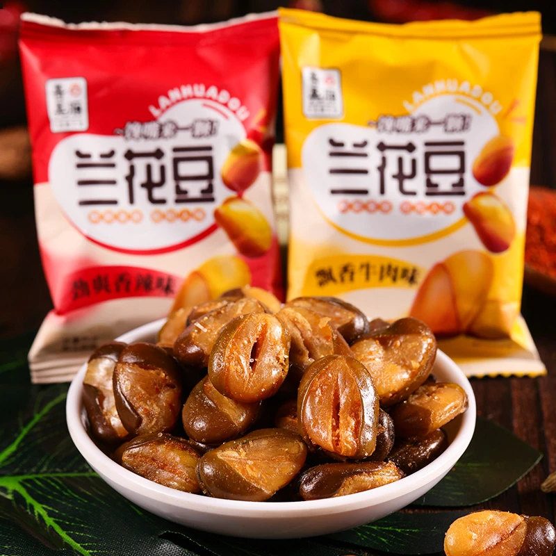 善美源兰花豆香酥蚕豆网红香脆解馋零食休闲传统口味美味品质食品