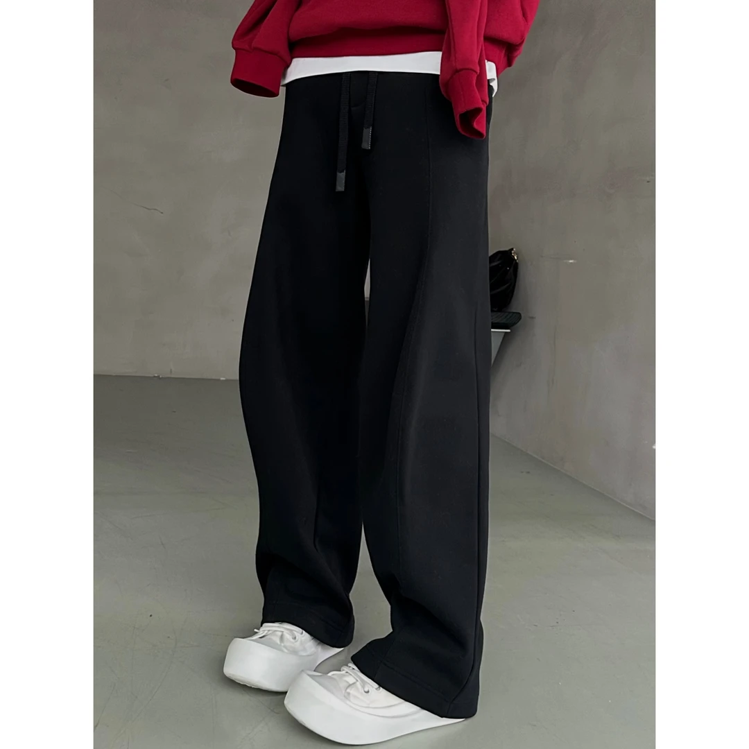 【24冬】 经典羊蹄升级返场/ 松紧腰加绒卫裤