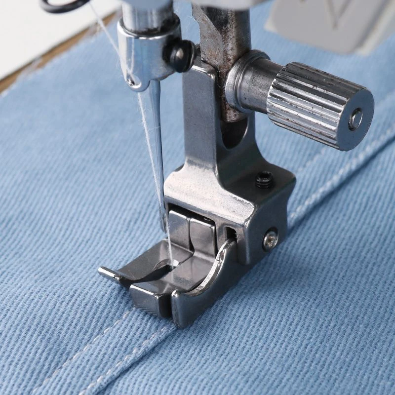 工业平车缝纫机双切高低压脚通用贴袋压脚电脑平车0.6止口压脚压