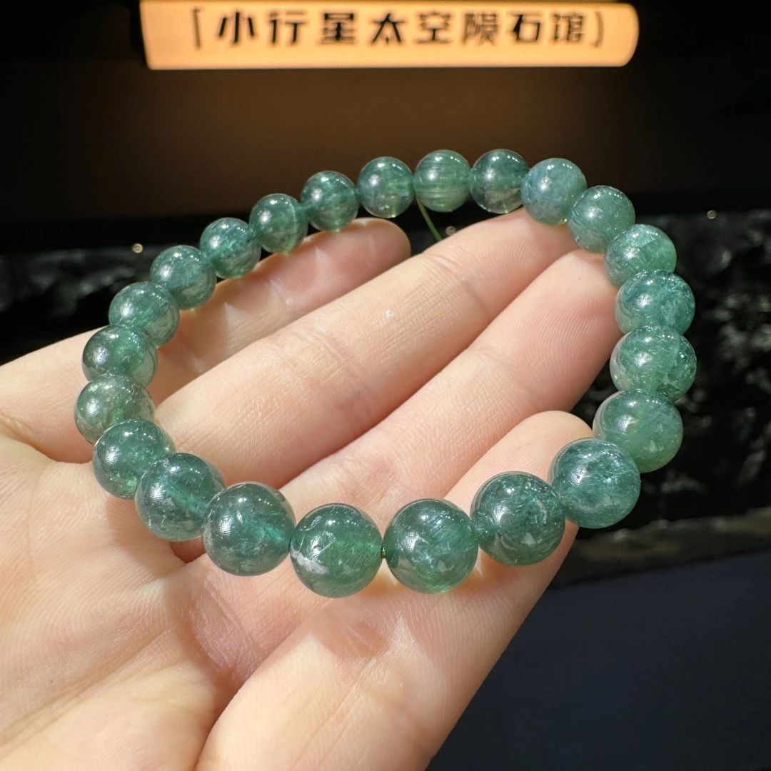 非金属玻璃手链 YS841 绿色圆珠单圈