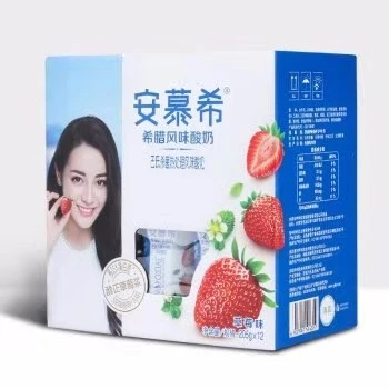 安慕希畅饮型风味酸奶草莓整件